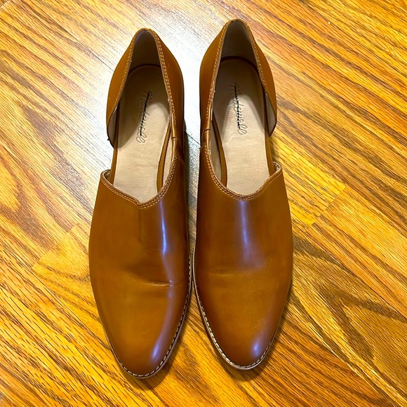 Madewell The Lucie shoes booties women size 11 brown Leather - Picture 3 of 12